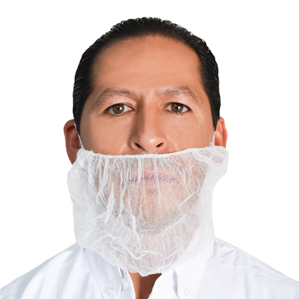 Cubrebarba Polipropileno LAMIRA (Paq. con 100 Pieza) Blanco LS-4690 19" - 1